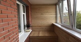 Отделка, остекление, утепление балконов в Каменске-Уральском от 205 руб. м/2.