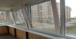 Остекление балкона Каменск-Уральский цена от 9734 руб. м/п. за 50 часов